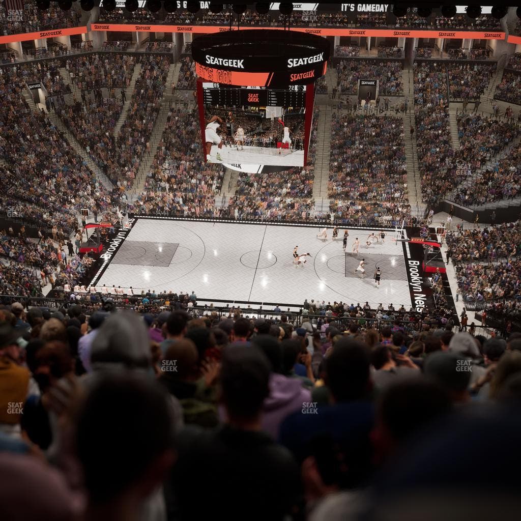 Barclays Center - Section 207 Seat View