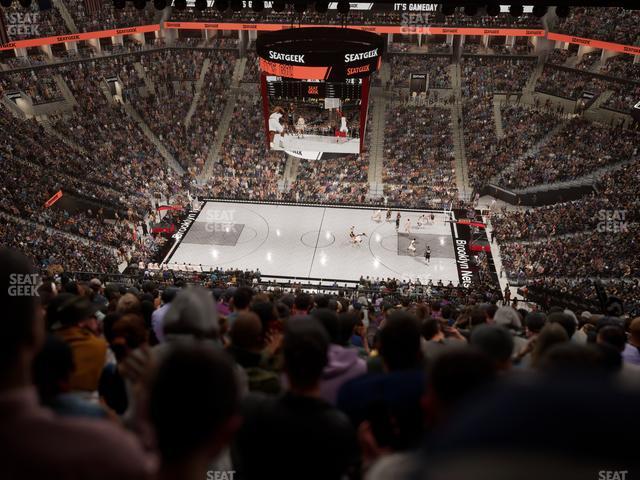 Barclays Center - Section 207 Seat View Barclays Center - Section 207 Seat View