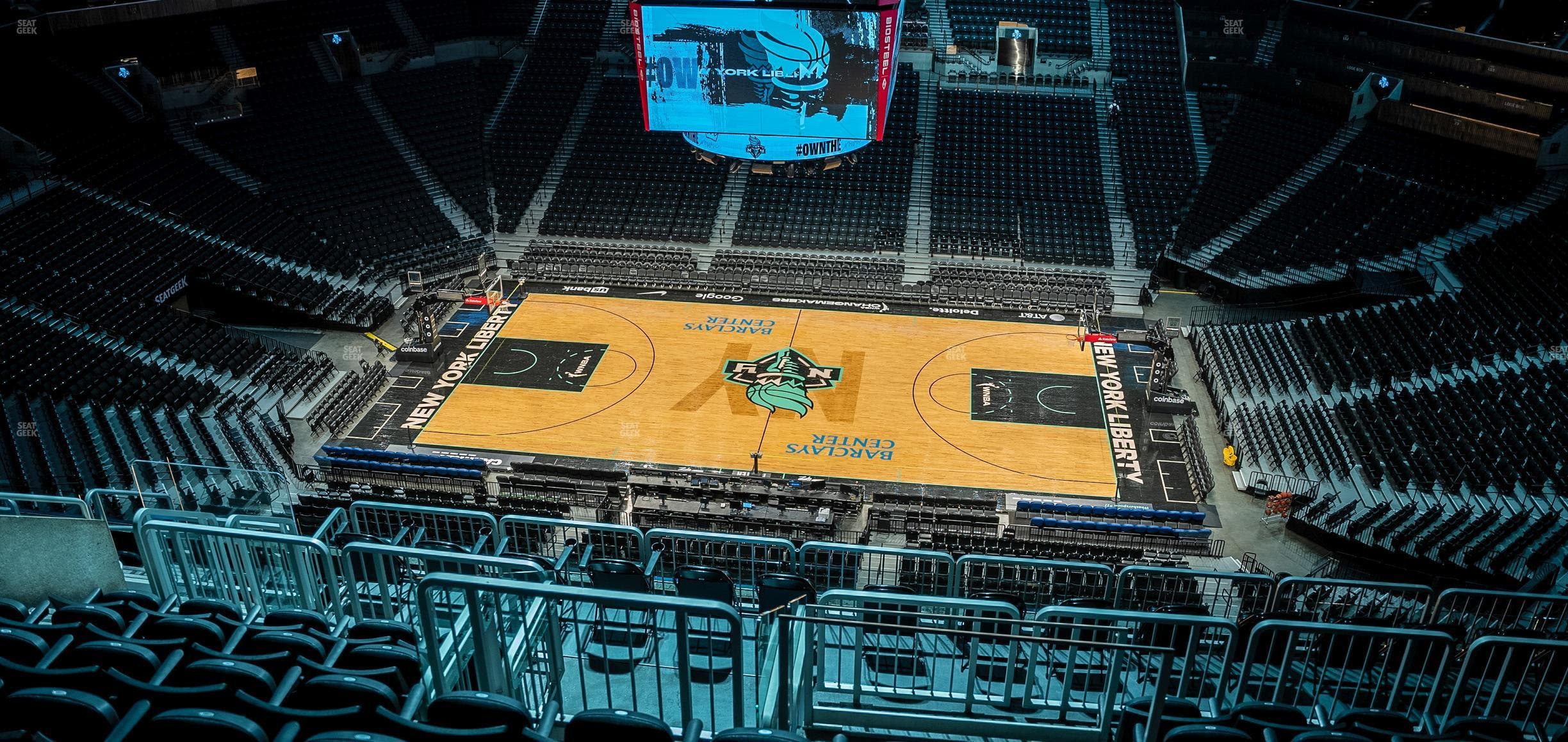 Barclays Center - Section 207 Seat View