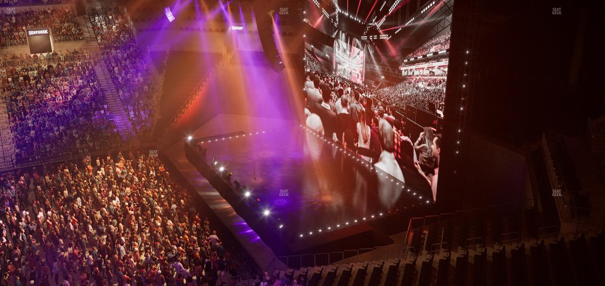 Barclays Center - Section 207 Seat View