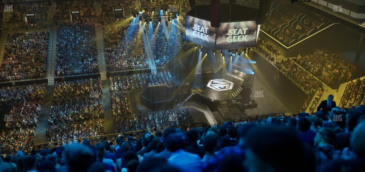 Barclays Center - Section 207 Seat View