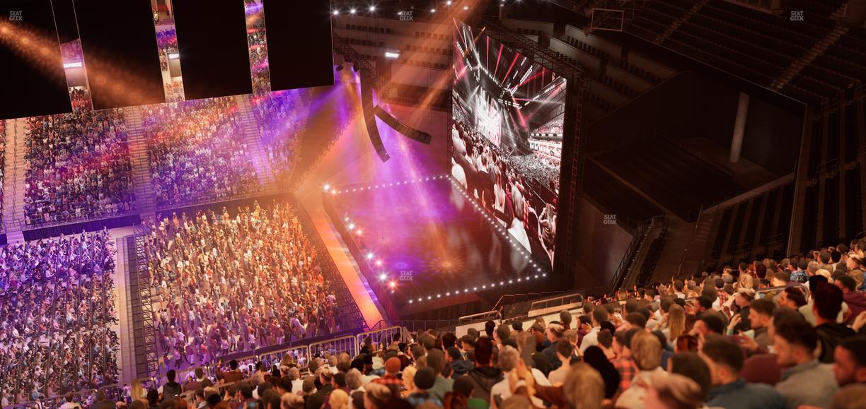 Barclays Center - Section 207 Seat View