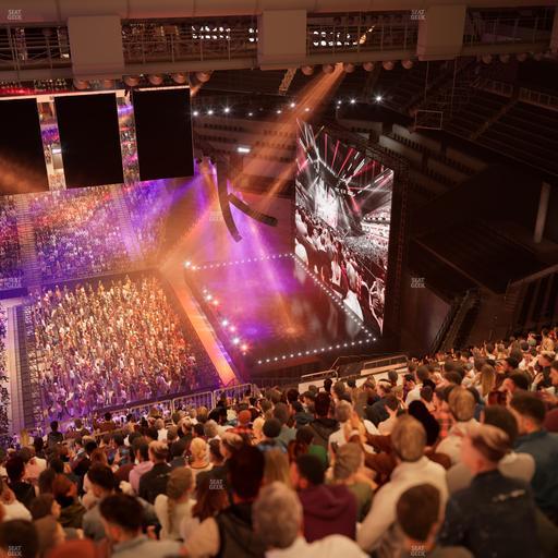 Barclays Center - Section 207 Seat View