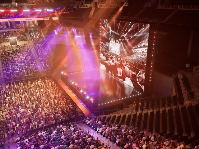 Barclays Center - Section 207 Seat View
