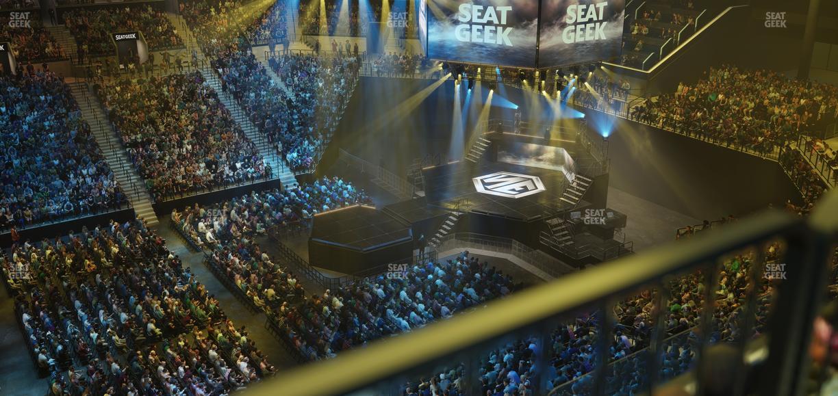 Barclays Center - Section 209 Wc Seat View