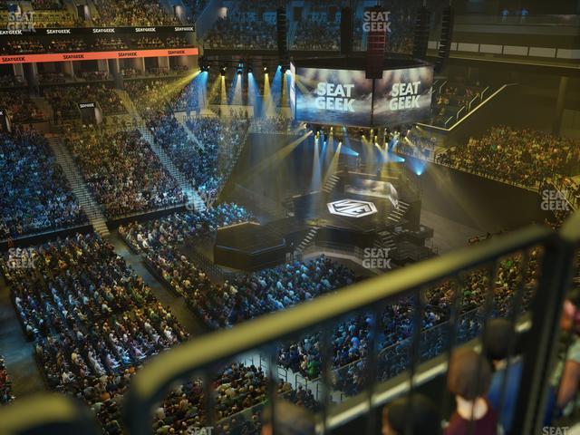 Barclays Center - Section 209 Wc Seat View