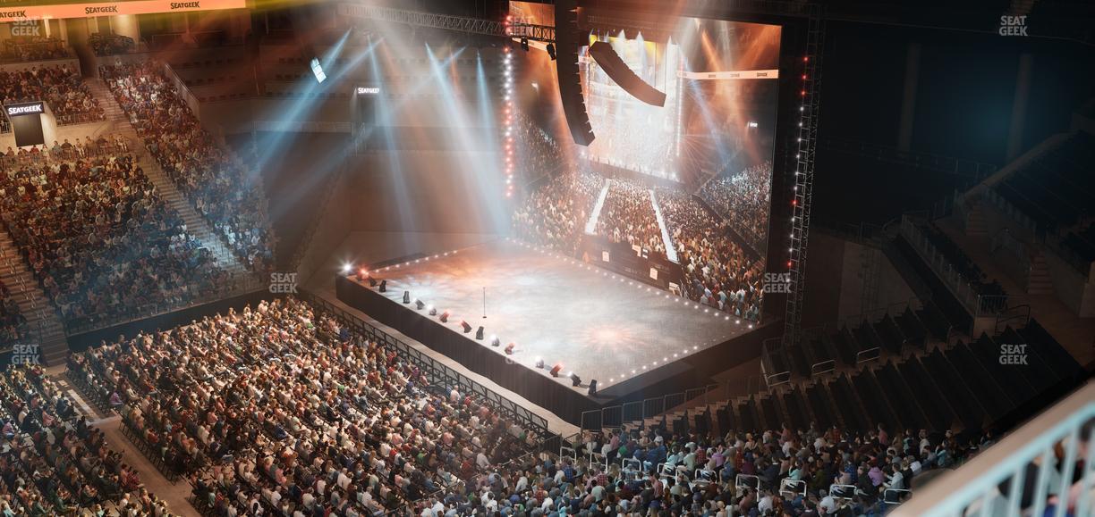 Barclays Center - Section 209 Wc Seat View