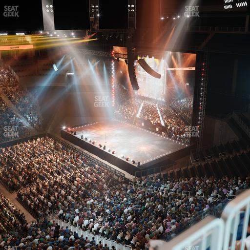 Barclays Center - Section 209 Wc Seat View