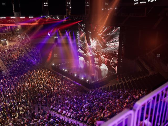 Barclays Center - Section 209 Wc Seat View