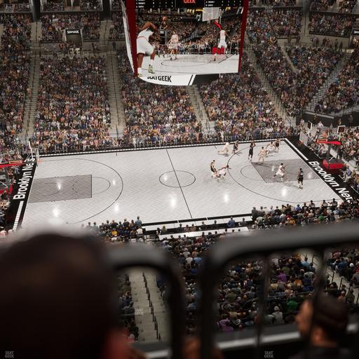 Barclays Center - Section 209 Wc Seat View