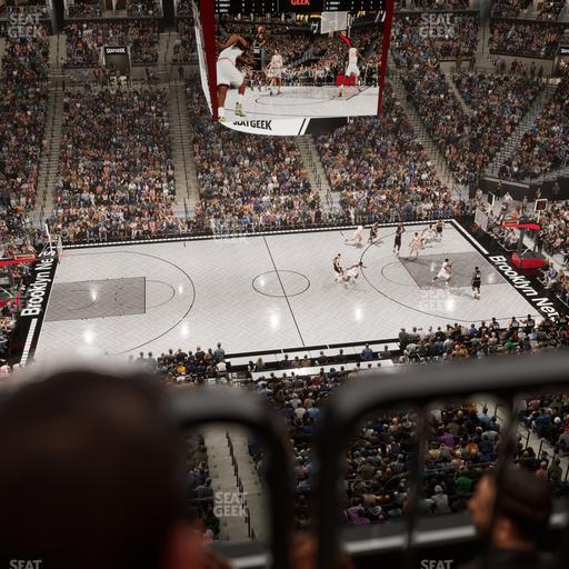 Barclays Center - Section 209 Wc Seat View