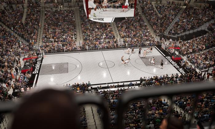 Barclays Center - Section 209 Wc Seat View