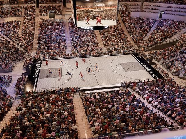 Barclays Center - Section 209 Wc Seat View