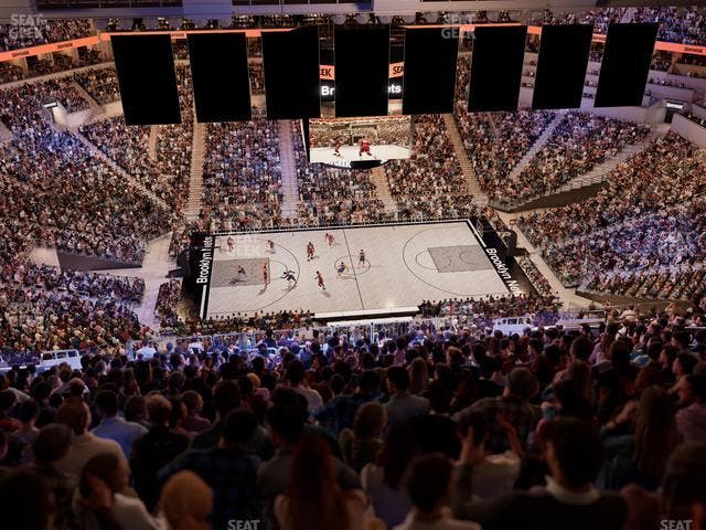 Barclays Center - Section 209 Seat View