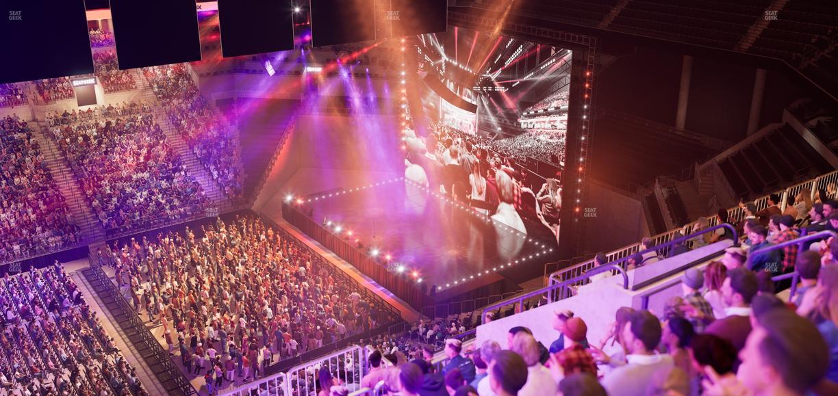 Barclays Center - Section 209 Seat View