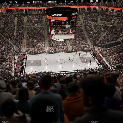 Barclays Center - Section 209 Seat View