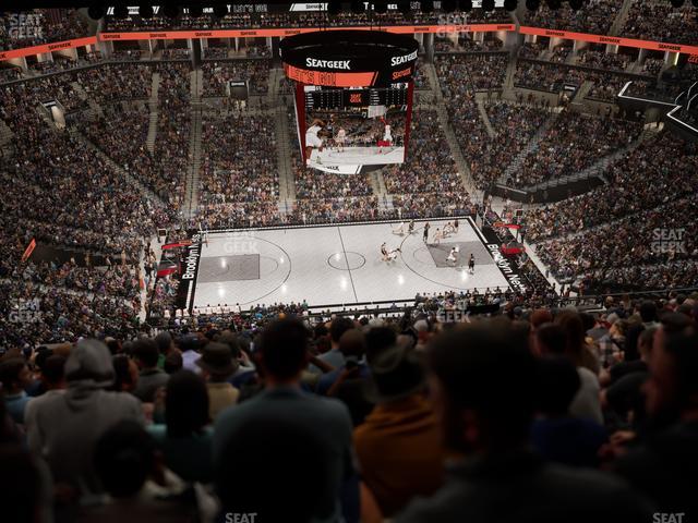 Barclays Center - Section 209 Seat View Barclays Center - Section 209 Seat View