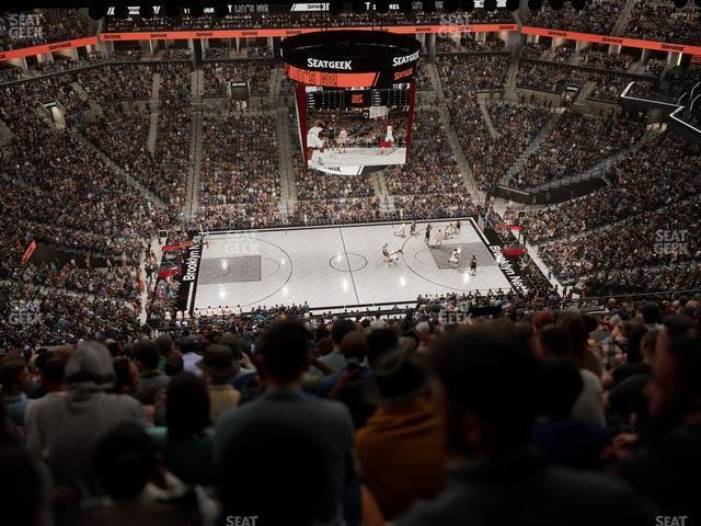 Barclays Center - Section 209 Seat View