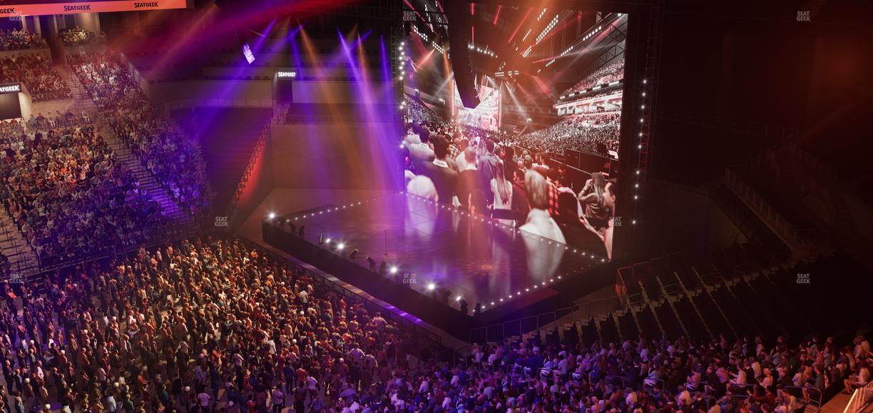 Barclays Center - Section 209 Seat View