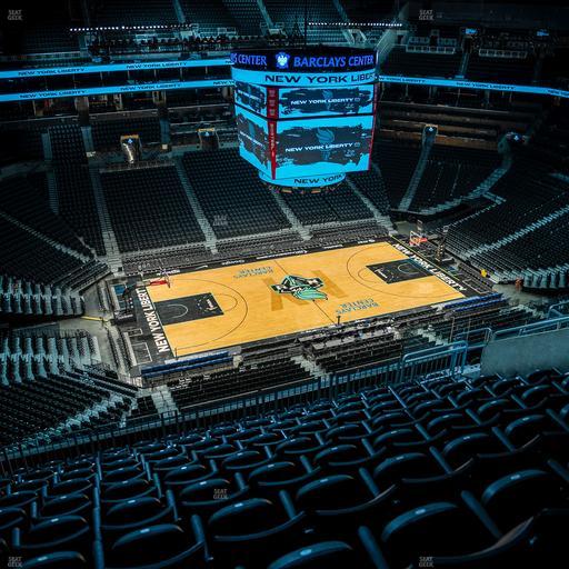Barclays Center - Section 210 Seat View