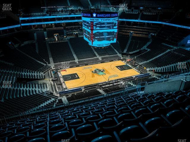 Barclays Center - Section 210 Seat View