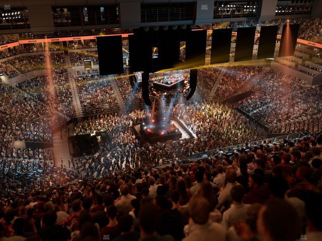 Barclays Center - Section 210 Seat View