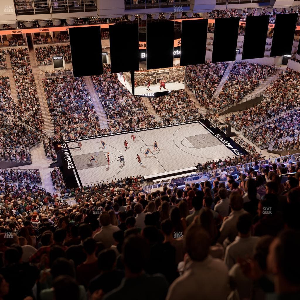 Barclays Center - Section 210 Seat View