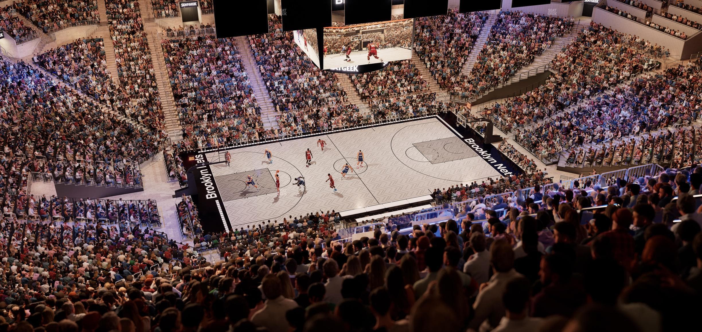 Barclays Center - Section 210 Seat View