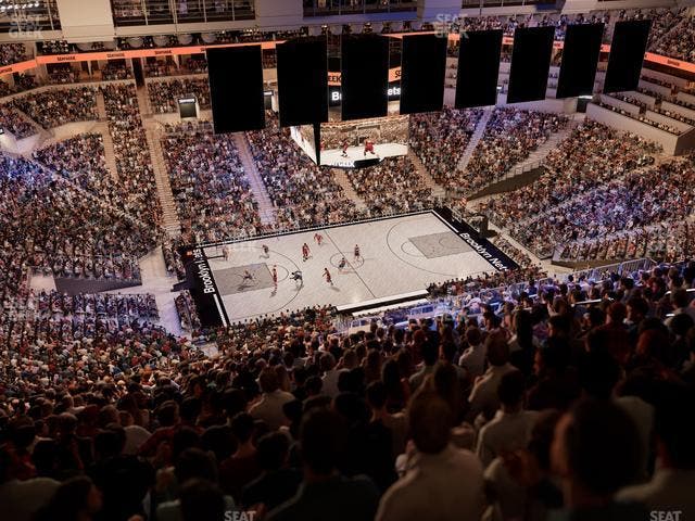 Barclays Center - Section 210 Seat View