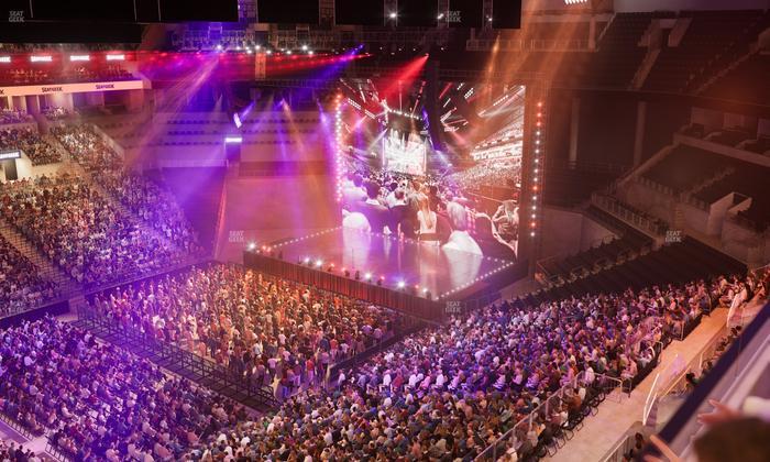 Barclays Center - Section 210 Seat View