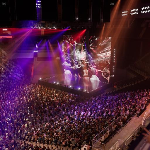 Barclays Center - Section 210 Seat View