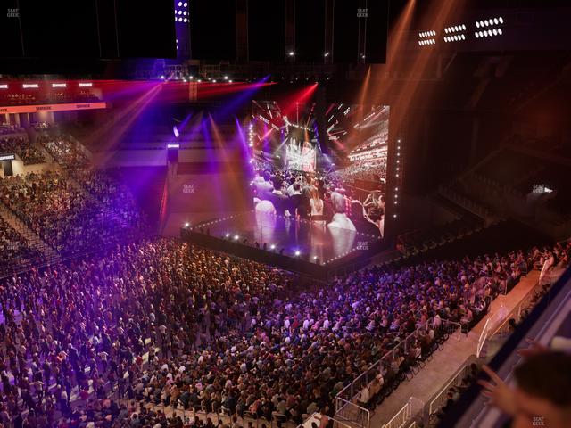 Barclays Center - Section 210 Seat View