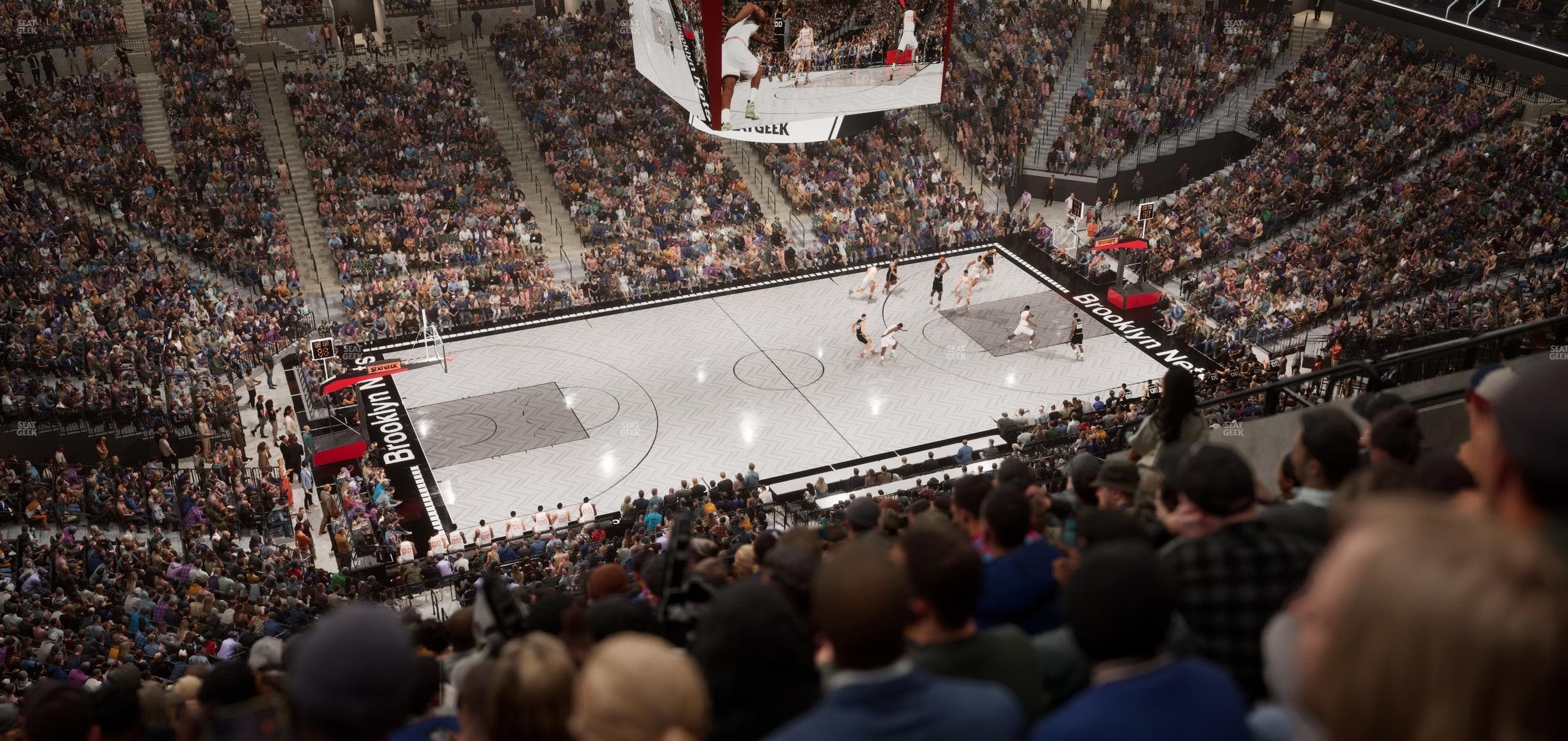 Barclays Center - Section 210 Seat View