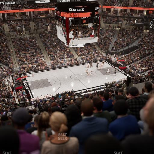 Barclays Center - Section 210 Seat View