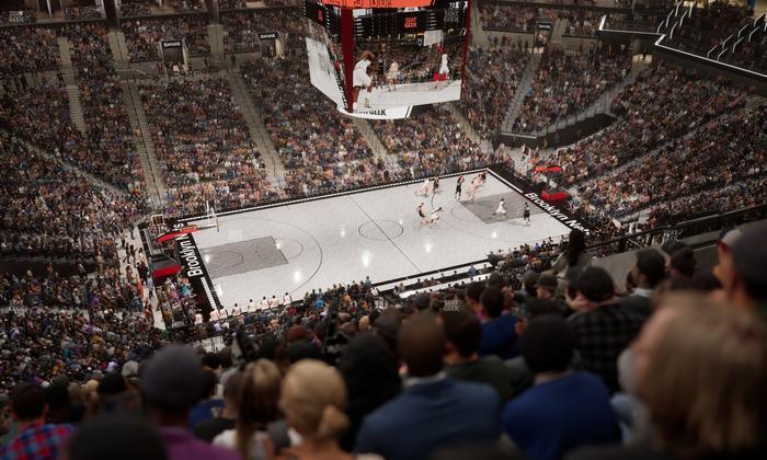 Barclays Center - Section 210 Seat View