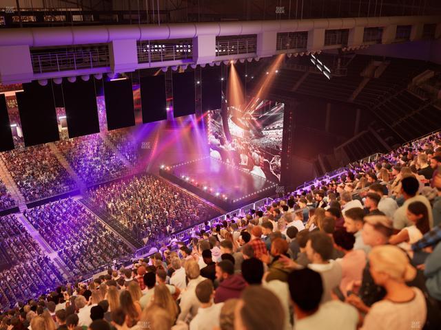 Barclays Center - Section 210 Seat View