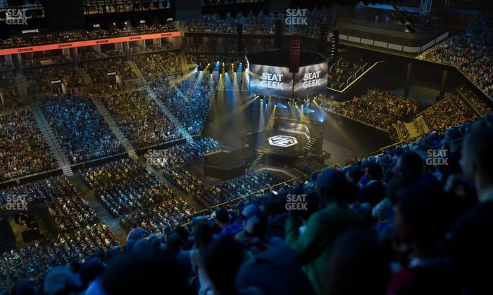 Barclays Center - Section 210 Seat View