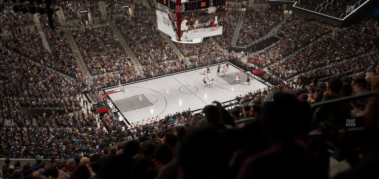 Barclays Center - Section 211 Seat View