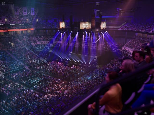 Barclays Center - Section 211 Seat View