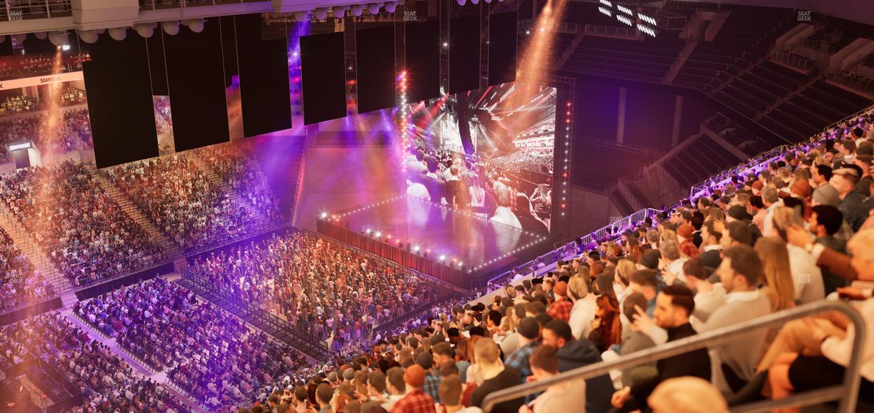 Barclays Center - Section 211 Seat View