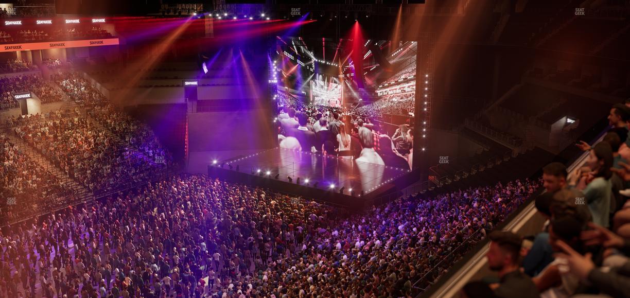 Barclays Center - Section 211 Seat View