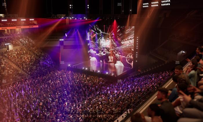 Barclays Center - Section 211 Seat View