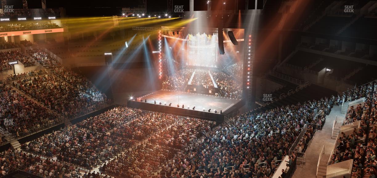 Barclays Center - Section 212 Wc Seat View