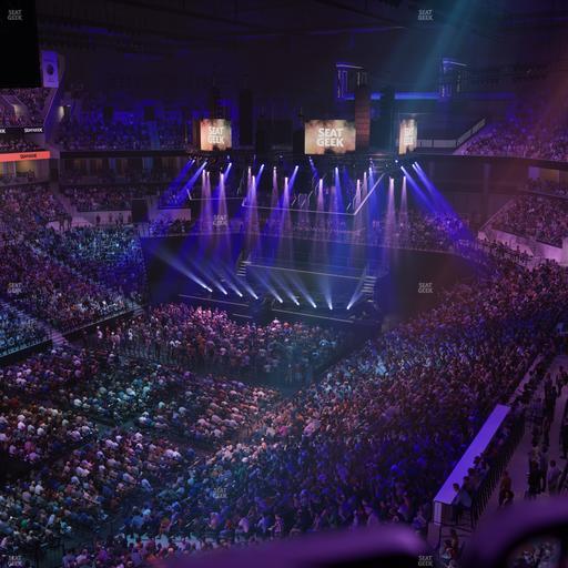 Barclays Center - Section 212 Wc Seat View