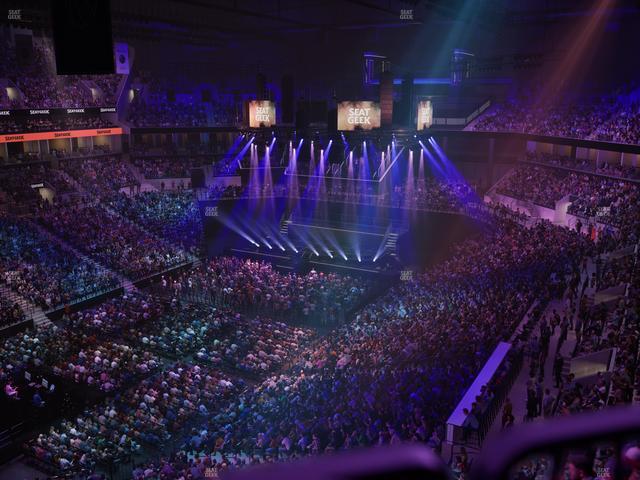 Barclays Center - Section 212 Wc Seat View