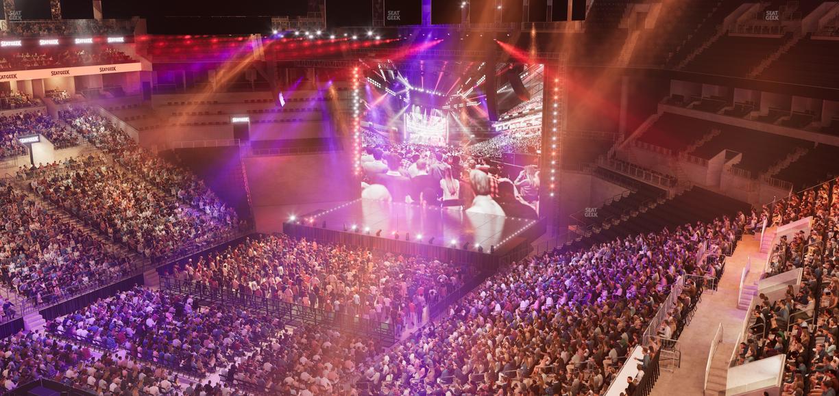 Barclays Center - Section 212 Wc Seat View