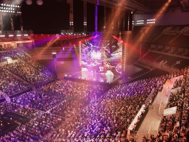 Barclays Center - Section 212 Wc Seat View