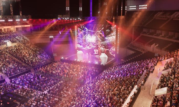 Barclays Center - Section 212 Wc Seat View