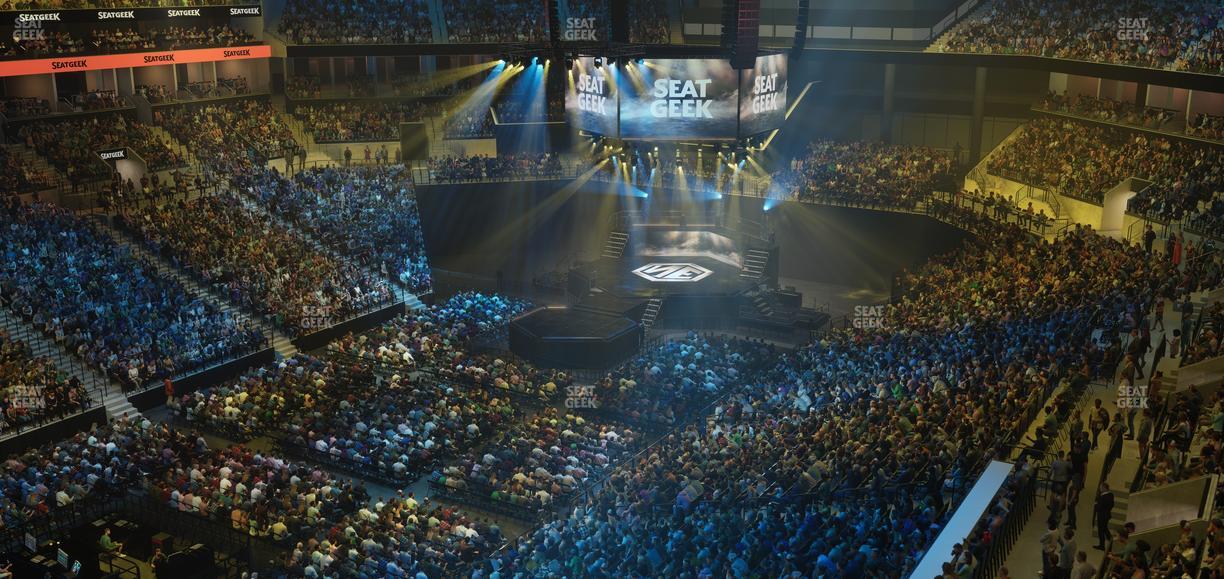 Barclays Center - Section 212 Wc Seat View