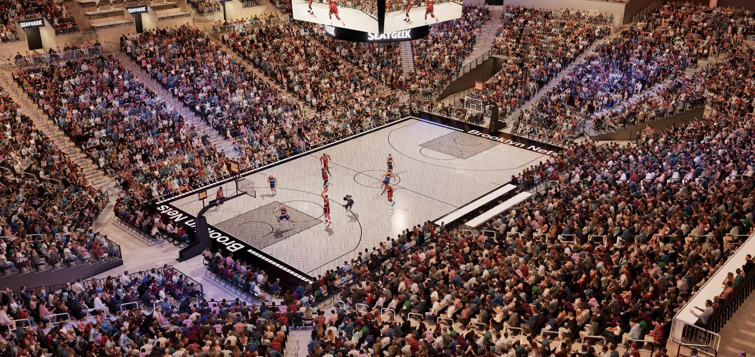 Barclays Center - Section 212 Wc Seat View